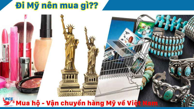 Người phụ nữ hạnh phúc cầm túi mua sắm sau khi chọn được món quà ý nghĩa ở Mỹ
